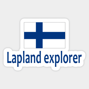 Lapland explorer Sticker